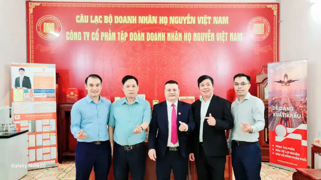 Họp mặt BLĐ CLB Doanh Nhân Họ Nguyễn Việt Nam