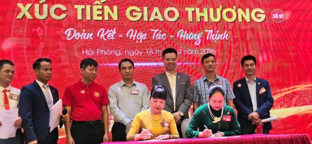 198 cơ hội, 12 họp đồng được ký kết, 69 cam kết thăm doanh nghiệp